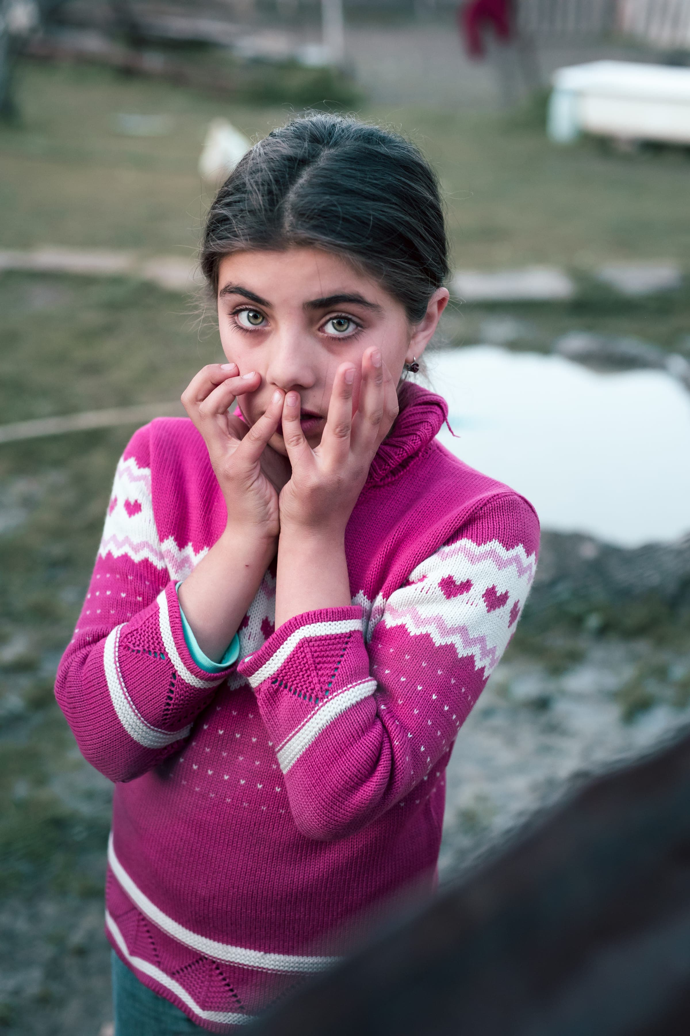 Georgia — portrait in an interior