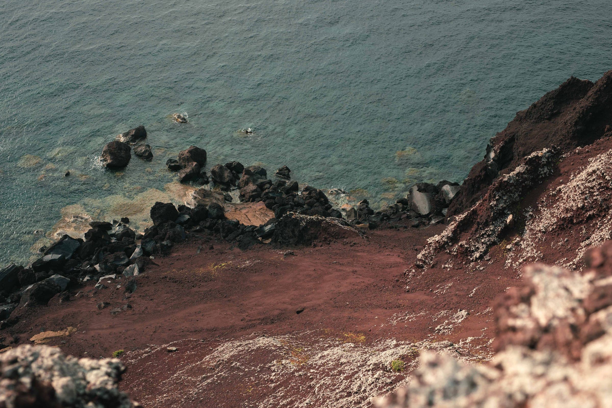 Isole Minori — coastal cliffs at dusk